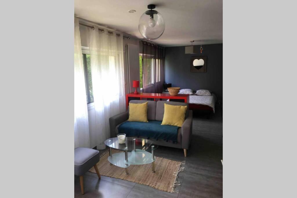 Bel Appartement En Rez De Jardin, 10Min Centre Et 300M Quais De Seine Wifi Rouen Kültér fotó